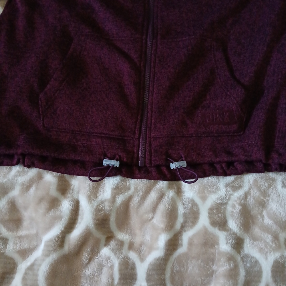PINK Full Zip Hooded Cardigan - Picture 3 of 8